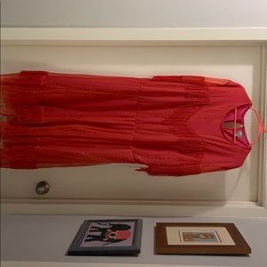 ASOS Curve Fringe Dress